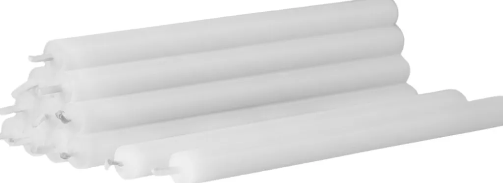 Stoff Nagel Stearinlys|Led Stearinlys > Kertelys 12 stk 18 cm,