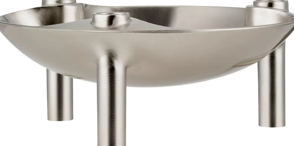 Stoff Nagel Lysestager|Pynteskåle Og Fade > Skål Ø13,8 cm,