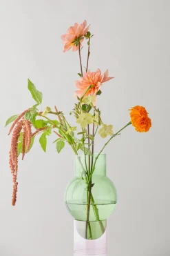 Outlet Studio About Bubble Tube Vase H27 cm, Grøn