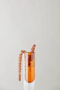 Sale Studio About Flower Tube Vase H20 cm, Amber
