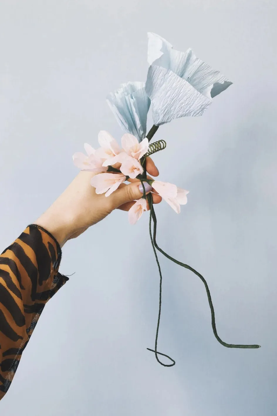 New Studio About Papirblomst African Lily 43 cm, Rosa