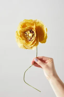 Online Papirblomst Ice Poppy 44 cm, Stue