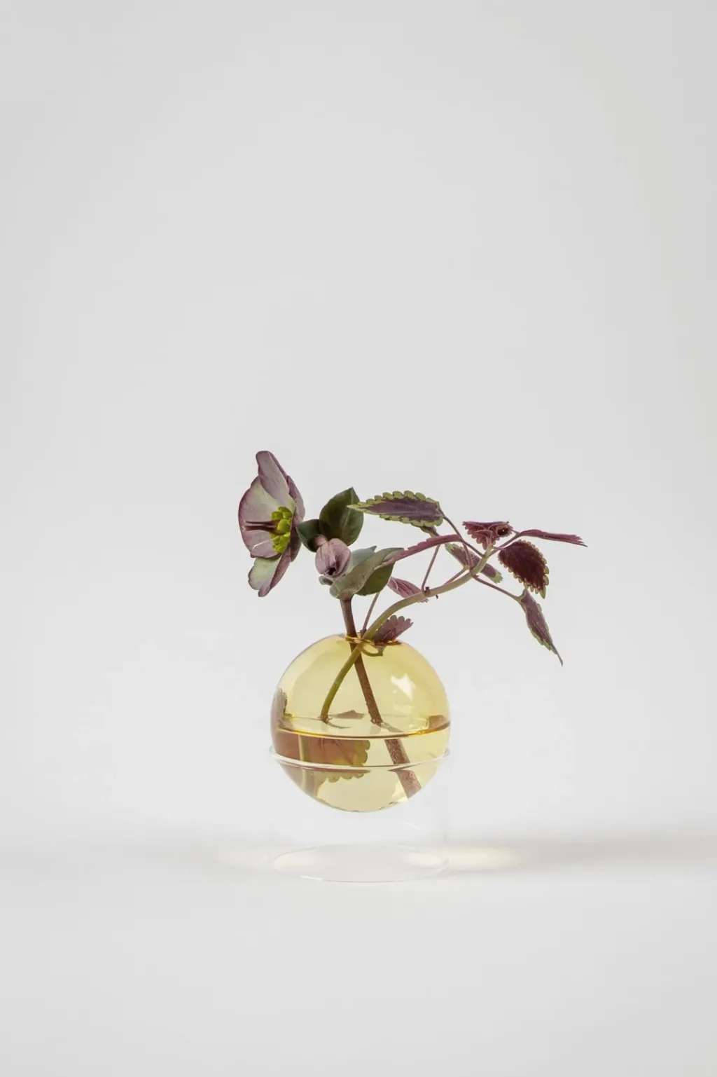 Clearance Standing Flower Bubble Vase H10 cm, Stue|Vaser