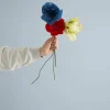 Outlet Papirblomst Himalyan Poppy 43 cm, Blå Stue