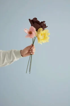 Discount Studio About Papirblomst Rhapsody Rose 43 cm, Brun