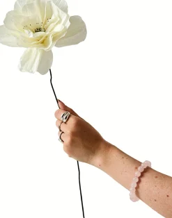 Clearance Studio About Papirblomst Rosa La Paloma Grande 45 cm, Sand