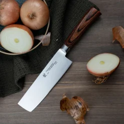 Tamahagane Urteknive Og Grøntsagsknive|Japanske Knive > San Grøntsagskniv 16 cm