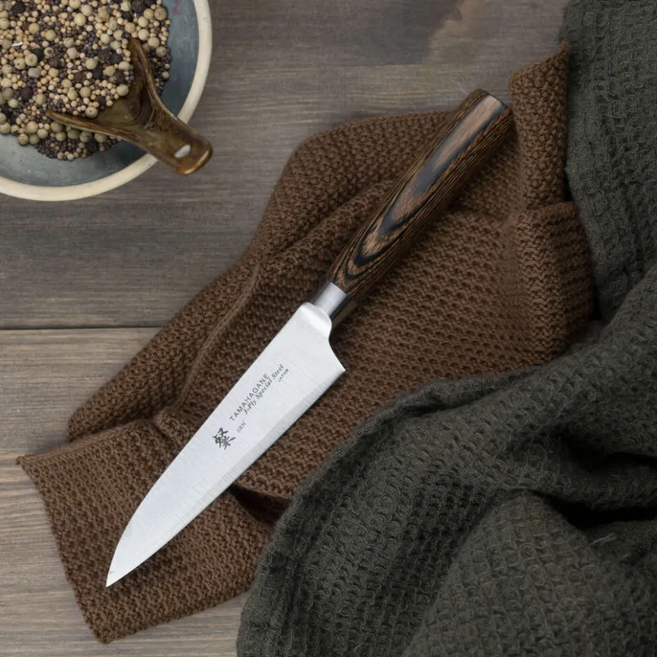 New Tamahagane San Skrællekniv 12 cm