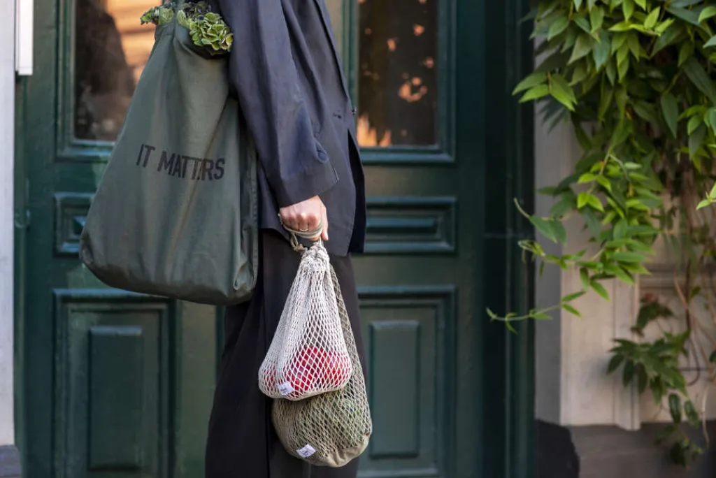 The Organic Company Tasker Og Muleposer|Tasker Og Muleposer > Genanvendelig Netstofpose ,