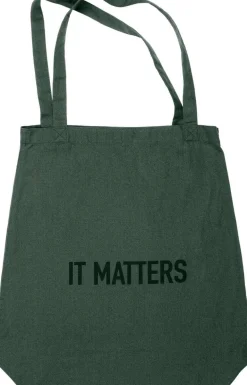 Discount The Organic Company Genanvendelig Indkøbsnet 50x35 cm, Dark Green