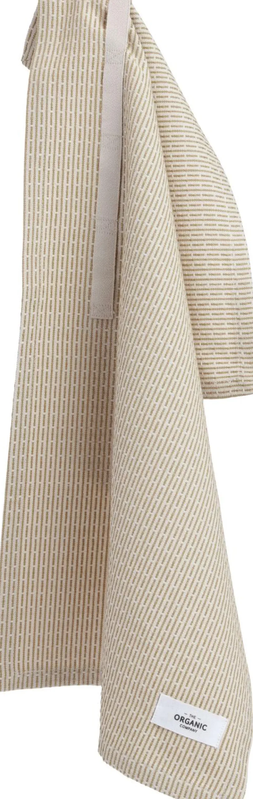 Outlet The Organic Company Køkkenhåndklæde 35x60 cm, Stone Khaki