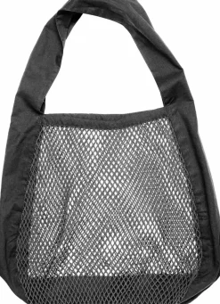 Sale The Organic Company Net Skuldertaske 45x44 cm, Dark Grey