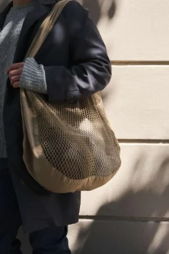 Best The Organic Company Netskuldertaske 45x44 cm, Khaki