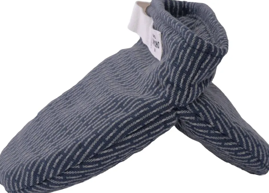 Online The Organic Company Ovnhandske 2 stk. 14x14 cm, Dark Blue Stone