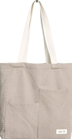New The Organic Company Piqué Tote Bag 30x35 cm, Clay Stone
