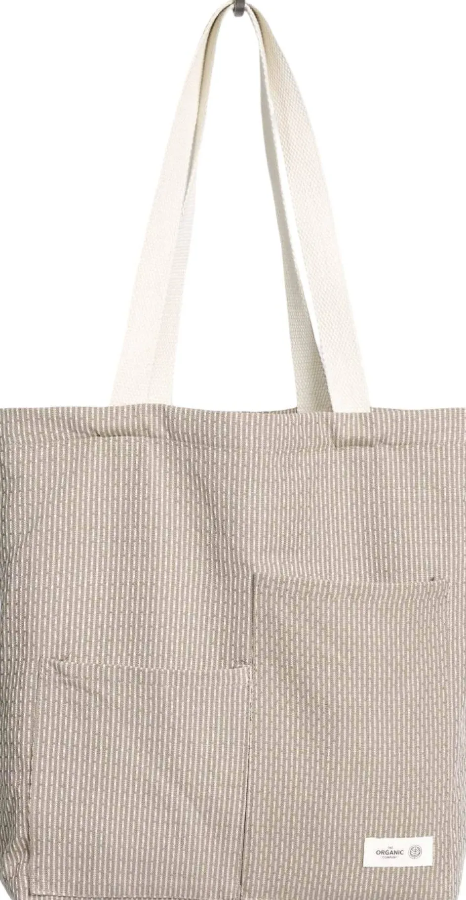 New The Organic Company Piqué Tote Bag 30x35 cm, Clay Stone