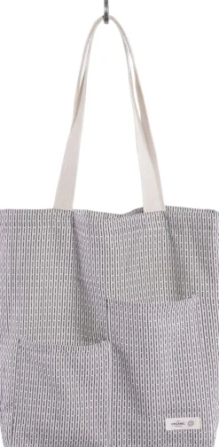 Sale The Organic Company Piqué Tote Bag 30x35 cm, Morning Grey