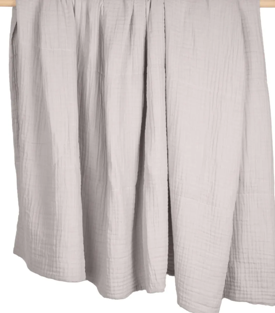 Outlet The Organic Company Plaid 140x200 cm, Dusty Lavender