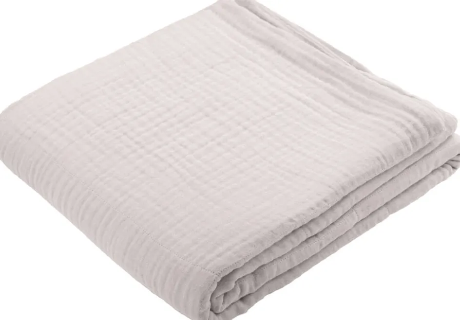 Outlet The Organic Company Plaid 140x200 cm, Dusty Lavender