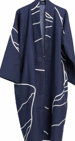 New The Organic Company Reconnect Badekåbe , Dark Blue