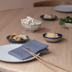 Online The Organic Company Stofserviet , Grey Blue