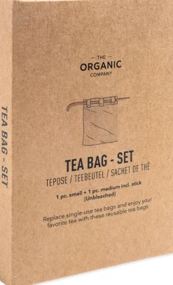 Outlet The Organic Company Teposesæt 3 Dele, Ubleget