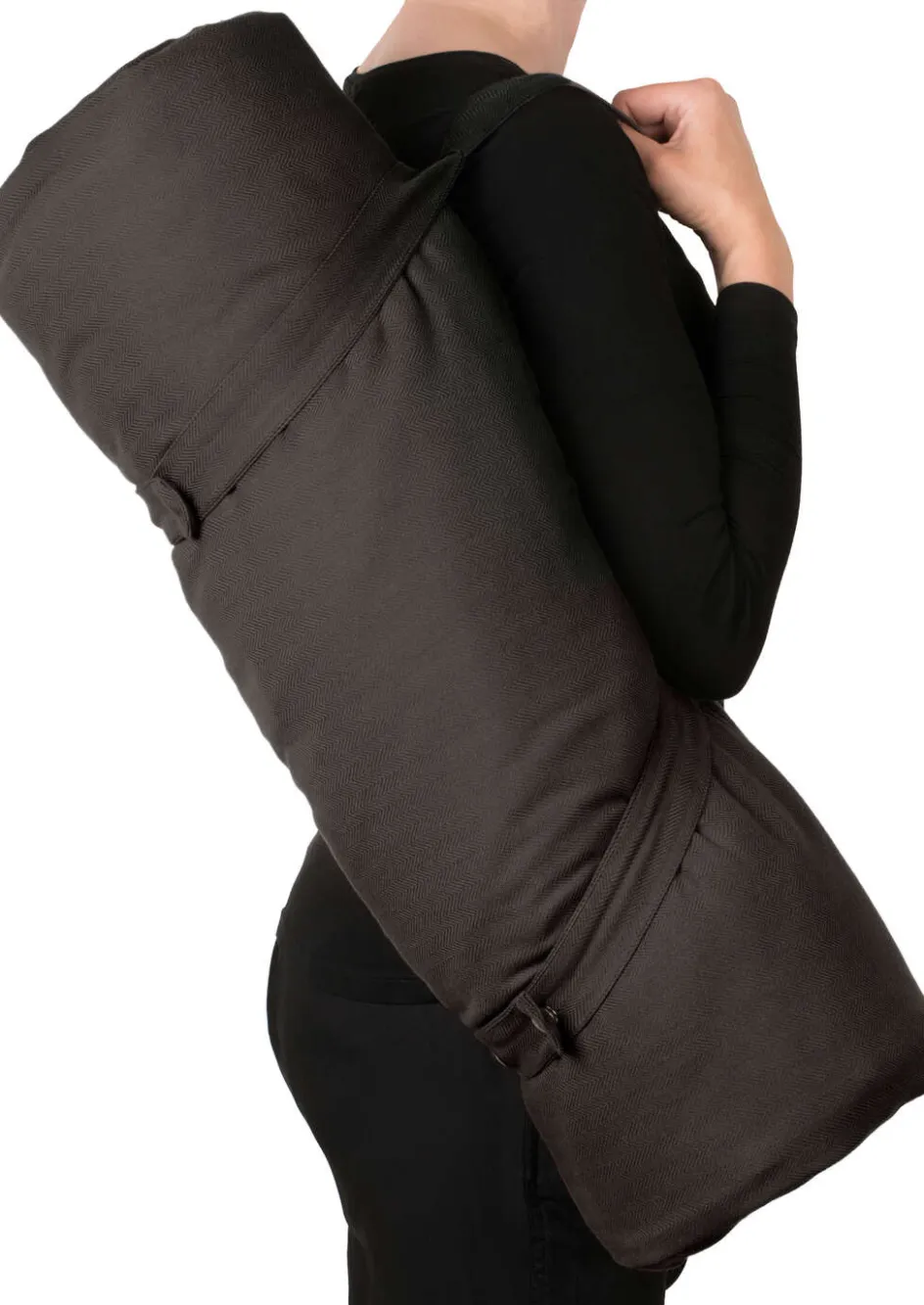 The Organic Company To Go Meditationsmadras 70x200 cm, Dark Grey