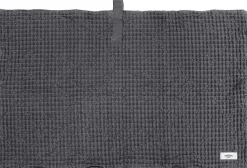 Discount The Organic Company Vaffel Bademåtte 55x80 cm, Mørkegrå
