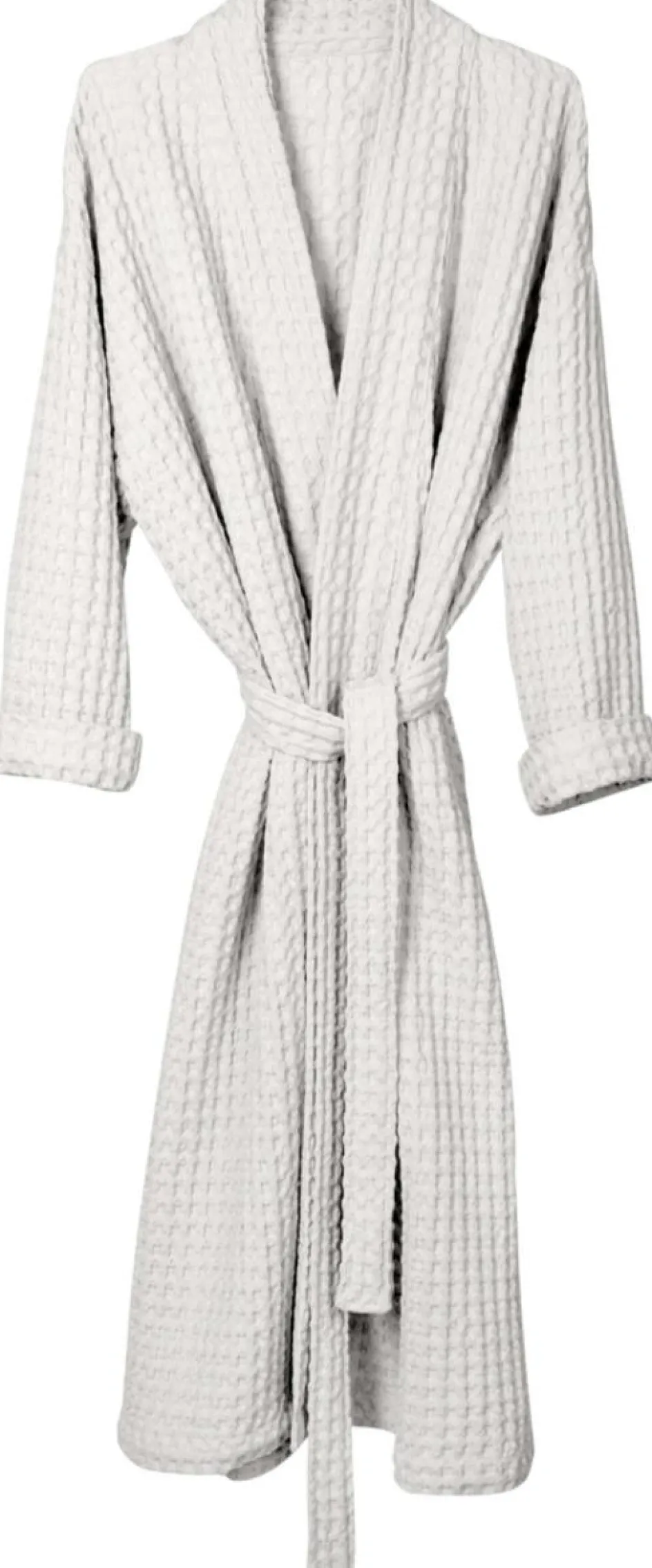 Clearance The Organic Company Vaffel Badekåbe , Natural White