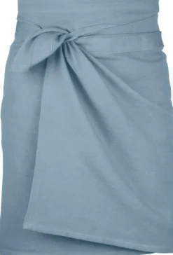 Hot The Organic Company Viskestykke/Forklæde 60x155 cm, Grey Blue