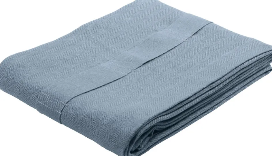 Hot The Organic Company Viskestykke/Forklæde 60x155 cm, Grey Blue