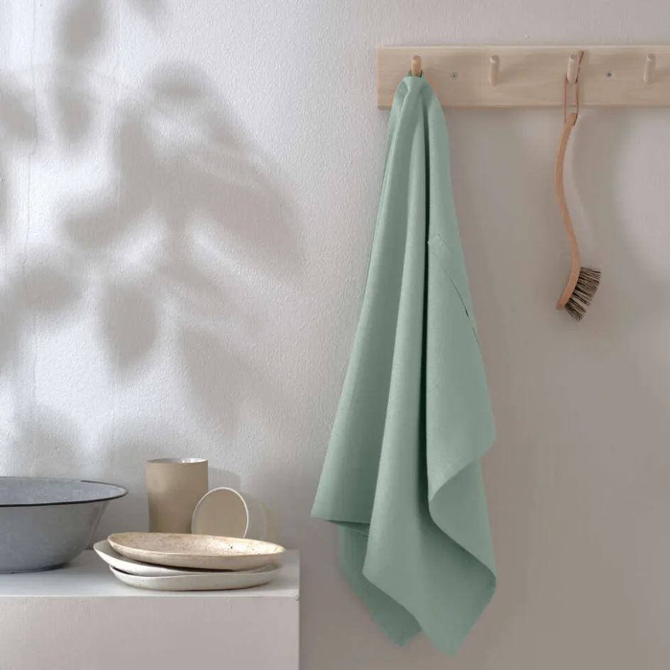 The Organic Company Viskestykke 53x86 cm, Dusty Mint