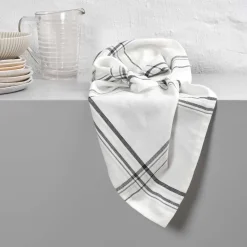 Sale The Organic Company Viskestykke 53x86 cm, Ocean