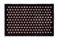 Clearance Tica Copenhagen Dot Smudsmåtte , Sort/Sand