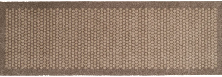 Discount Tica Copenhagen Dot Smudsmåtte 67x200 cm, Sand