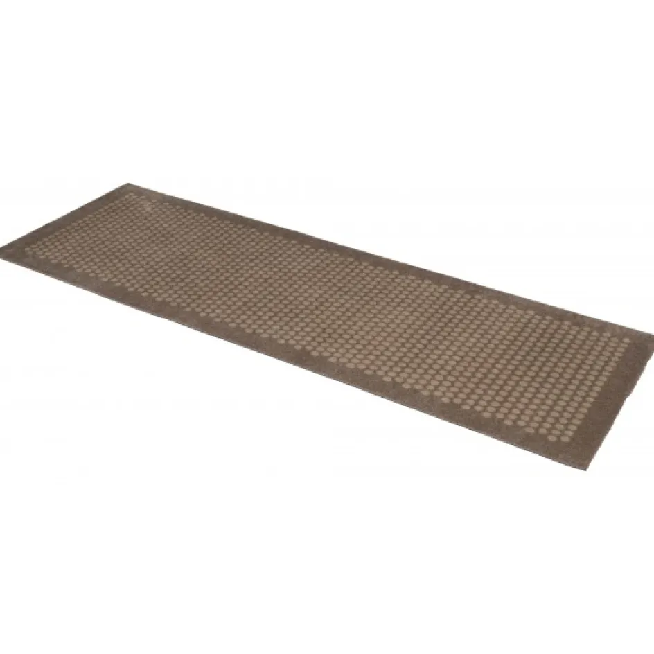 Discount Tica Copenhagen Dot Smudsmåtte 67x200 cm, Sand