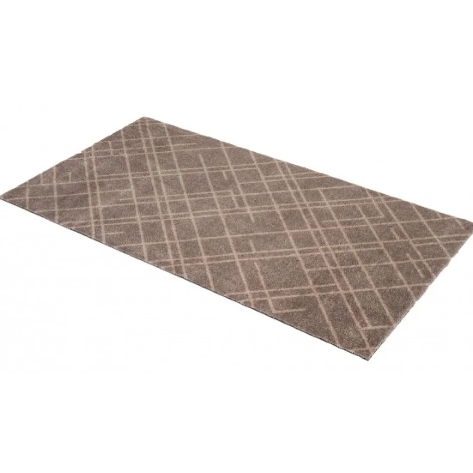 New Tica Copenhagen Lines Gulvmåtte , Sand/Beige