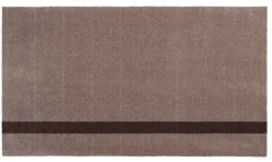 Tica Copenhagen Entre|Tæpper Og Måtter > Stripes Vertikal Gulvmåtte 67x120 cm, Sand/Brun