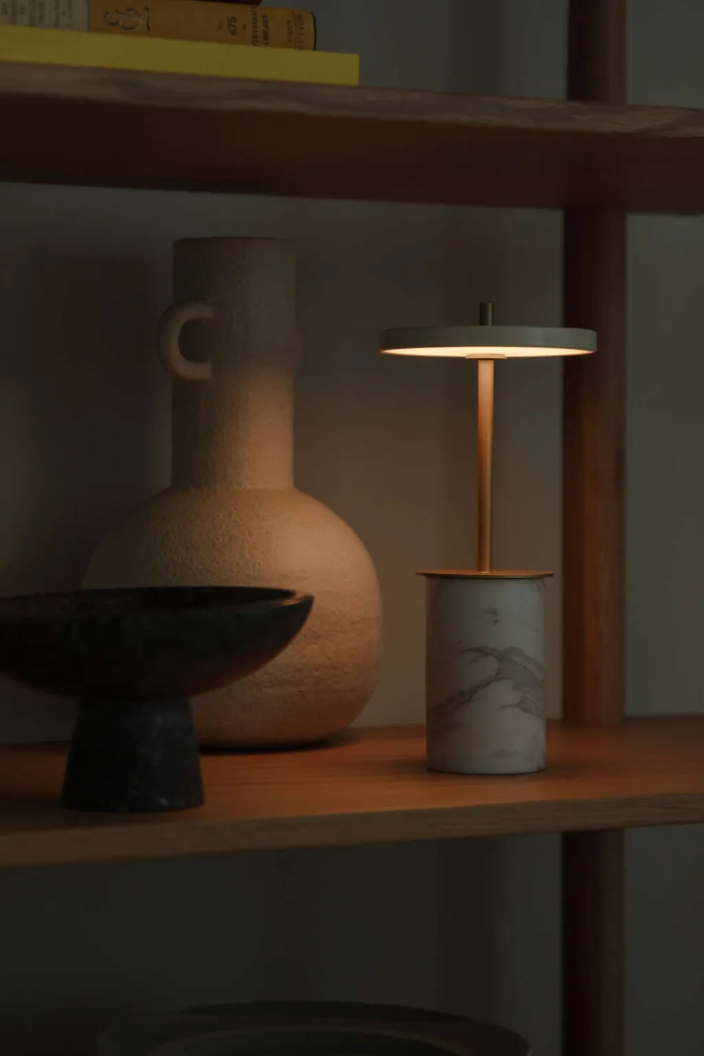 Umage Lamper Til Soveværelset|Bordlamper > Asteria Move Mini Trådløs Bordlampe LED H25,5 cm,