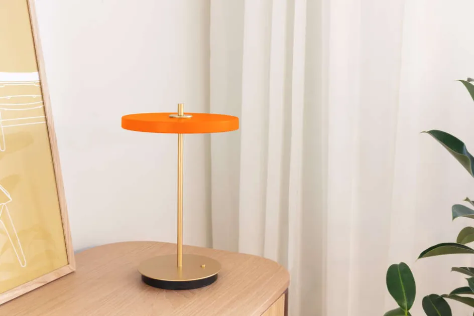 Hot Umage Asteria Move Trådløs Bordlampe LED H30,6 cm, Nuance Orange