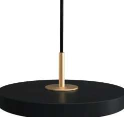 Best Umage Asteria Pendel ?15 cm, Sort/Messing