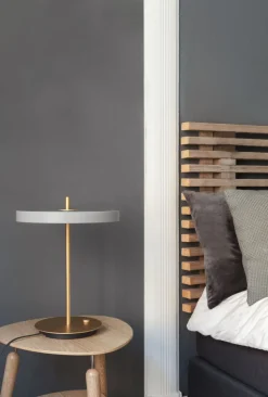 Online Umage Asteria Trådløs Bordlampe LED H41,5 cm, Nuance Mist/Messing
