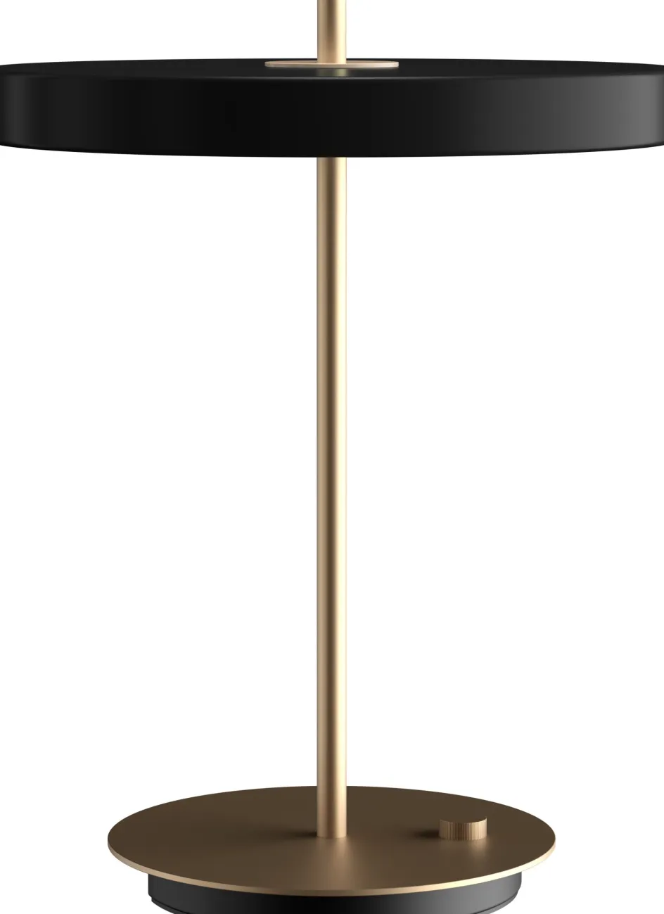 Online Umage Asteria Trådløs Bordlampe LED H41,5 cm, Sort/Messing