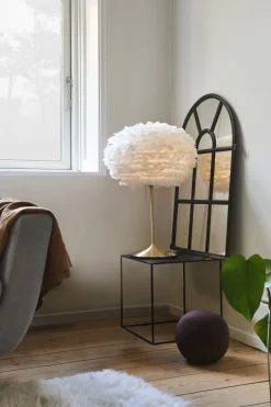Best Umage Eos Santé Bordlampe H, Børstet Messing/Hvid