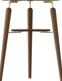 Outlet Umage My Spot Sidebord H59 cm, Mørk Eg/Messing