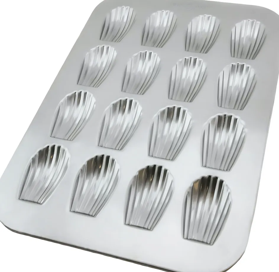 Sale USA Pan Madeleineform til 16 stk, Stål