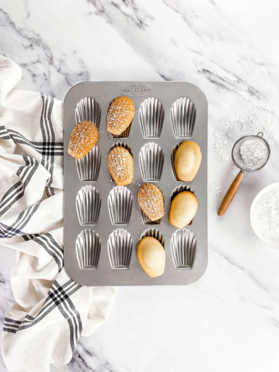 Sale USA Pan Madeleineform til 16 stk, Stål