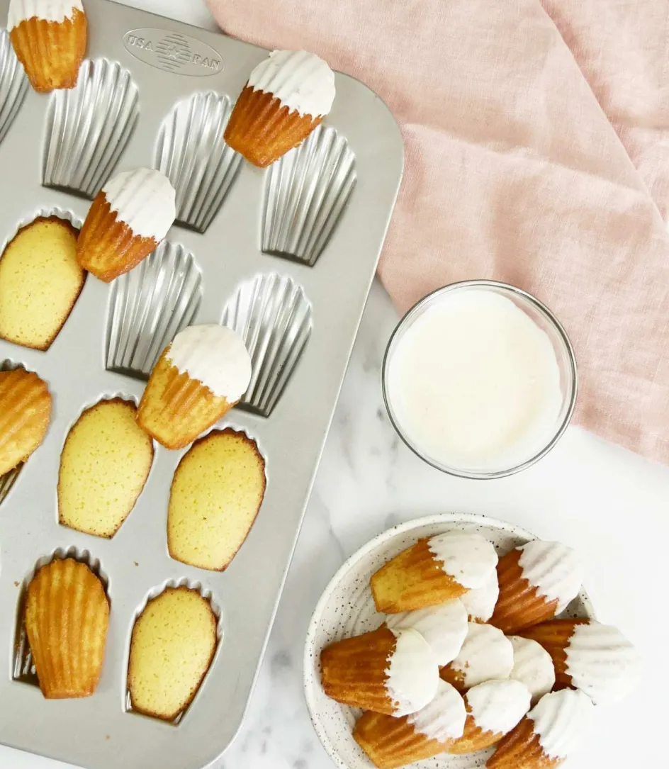 Sale USA Pan Madeleineform til 16 stk, Stål