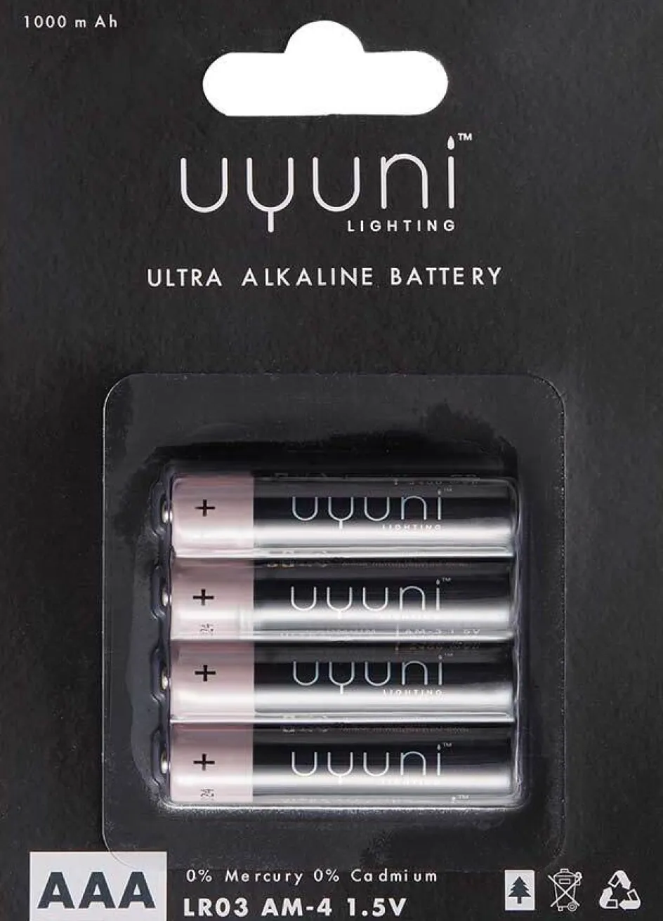 Online Uyuni Lighting AAA Batterier 4 stk.