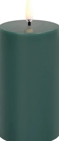Uyuni Lighting Bloklys LED Ø5,8xH10 cm, Pine Green
